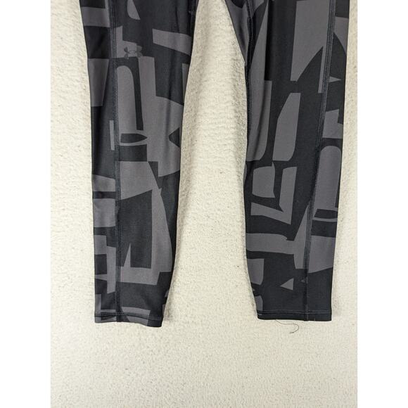 Under Armour Leggings Womens Small Ankle Capri Heat Gear Compression Gym Workout - Picture 11 of 14